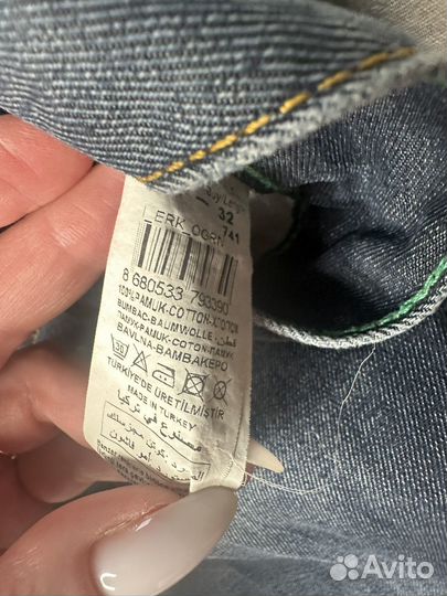 Джинсы мужские 34/32