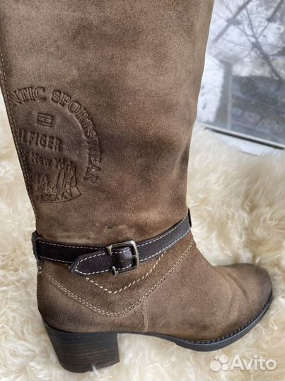 Сапоги tommy hilfiger