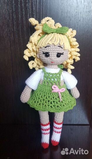 Мягкие вязаные игрушки