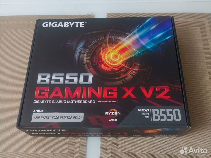 Ryzen 7 5800x3d комплект b550 32gb 3200