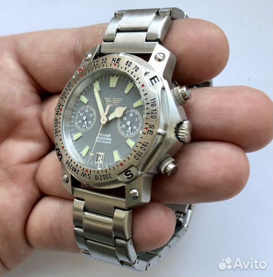 Часы полёт хронограф 3133