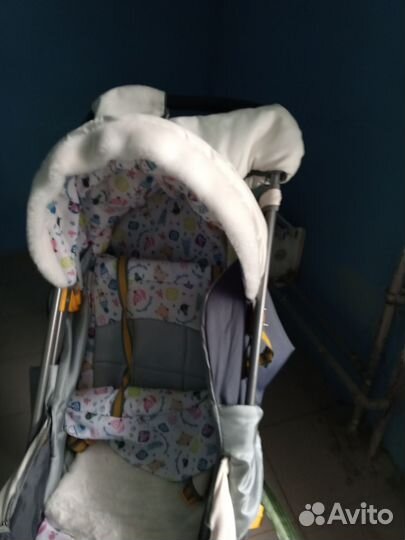 Детские санки коляска бу