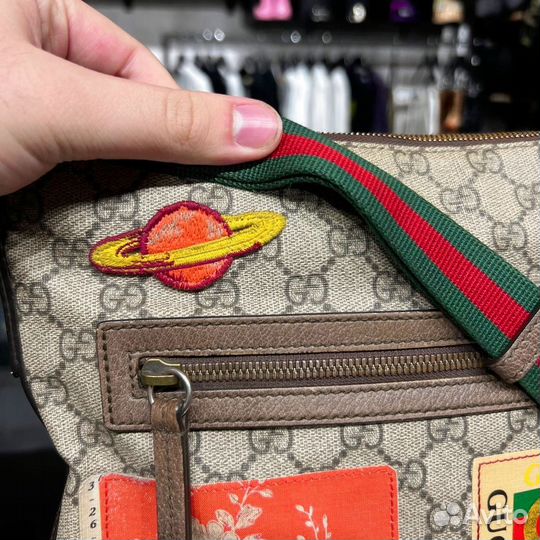 Сумка Gucci GG Tiger Supreme Оригинал Мужская