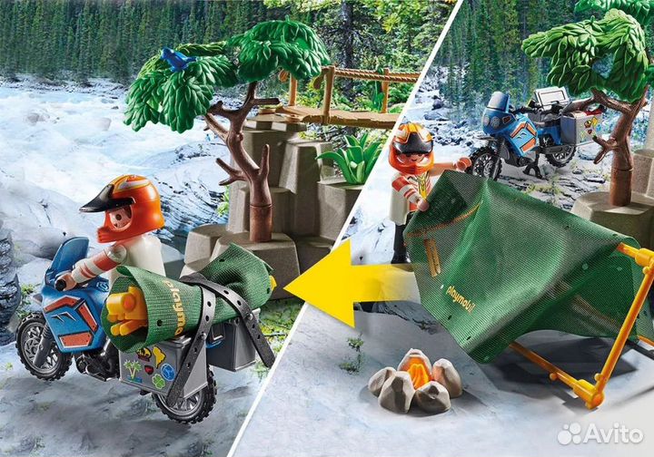 Playmobil 70663 Спасательная операция в каньоне