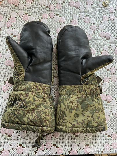 Варежки утепленные тактические