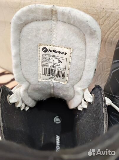 Коньки хоккейные Nordway размер 35
