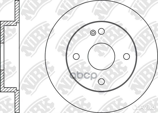 Диск тормозной RN11003 NiBK