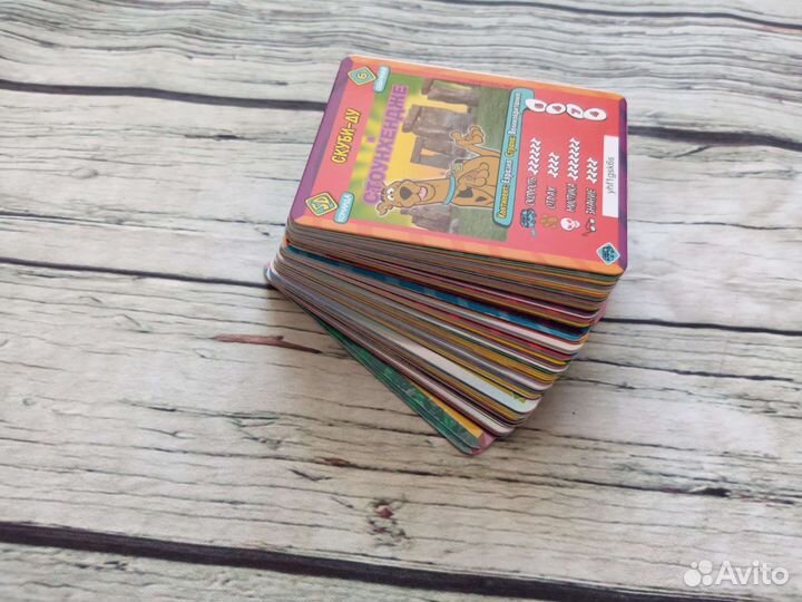 Скуби-Ду фигурки, карточки