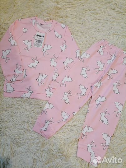 Новая одежда пакетом для девочки, 98