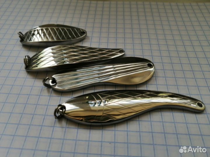 Набор блесен. Жерех, щука, судак, окунь