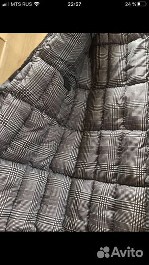 Пуховик мех натуральный