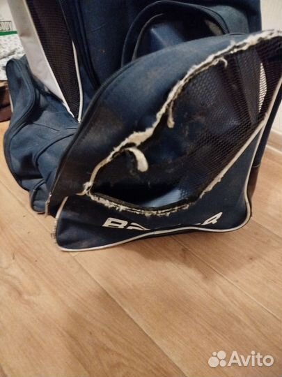 Хоккейный баул на колесах рюкзак