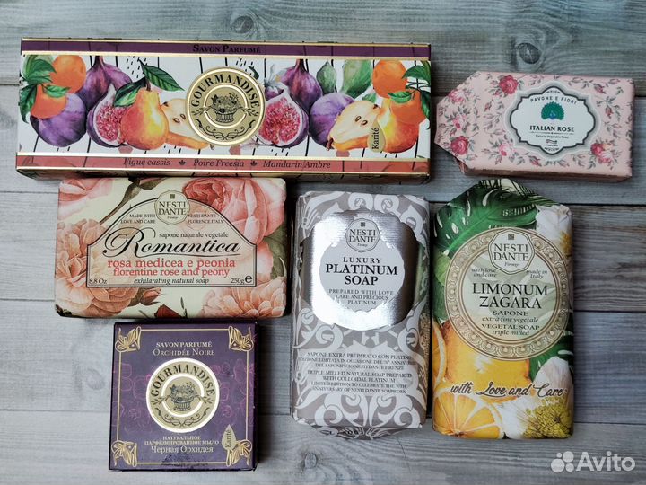 Упаковка от дорого мыла Nesti Dante и другие
