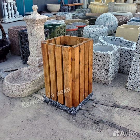 Урна бетонная уличная