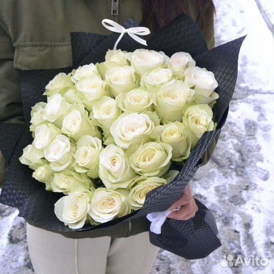 35 роз 50 см