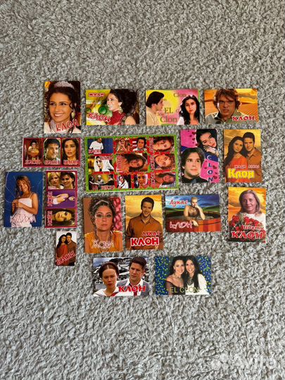 Клон календарики наклейки