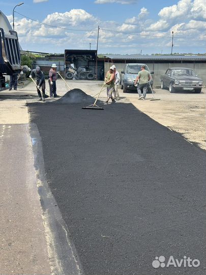 Асфальтирование укладка асфальта дорожный ремонт