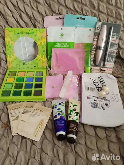 Косметика набор бьюти бокс маски патчи