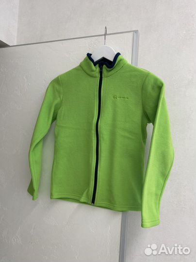 Костюм лыжный детский 140+штаны+флиска+рукавички