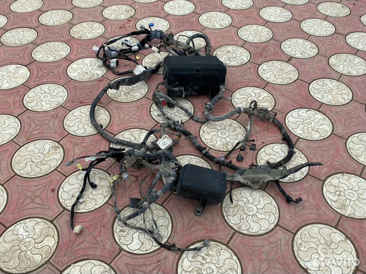 Land Cruiser 200 проводка моторного отсека