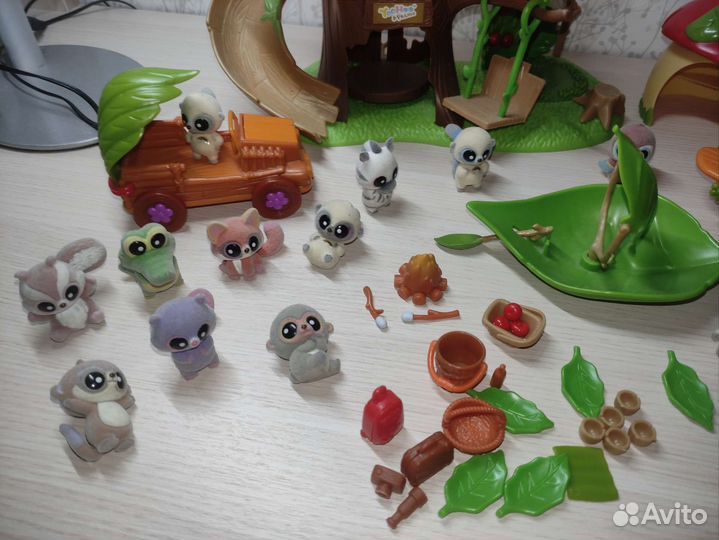 Домик с лифтом, лодка, дом, большой набор игрушек