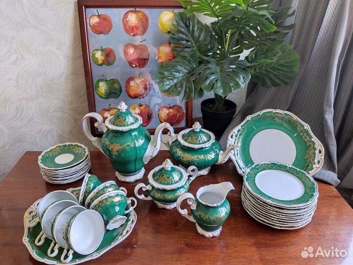 Винтажный чайный сервиз фарфор