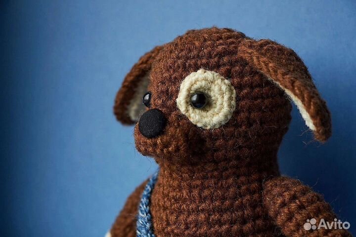 Собачка вязаная