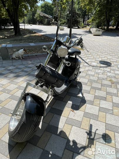 Электроскутер citycoco Харлей Принц