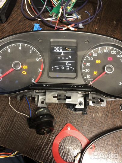 Приборная панель volkswagen polo sedan