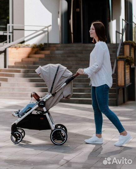 Коляска прогулочная carrello Pulse CRL-5507 беж