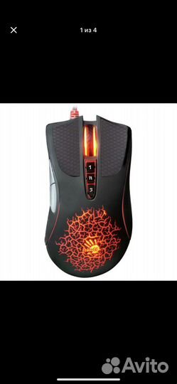 Игровая мышь A4Tech Bloody A90 Blazing Black
