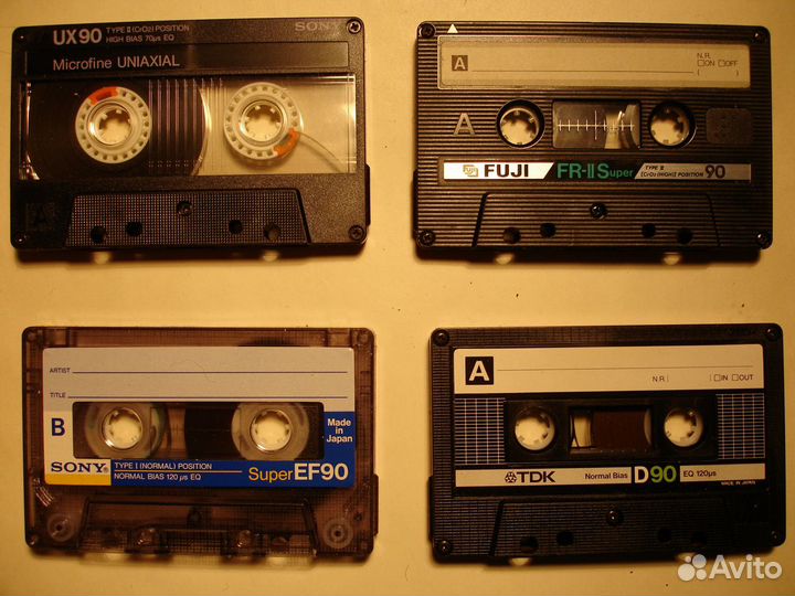 Аудио кассеты, аудиокассеты магнитофонные, МК-90
