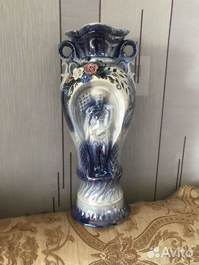 Ваза декоративная керамическая 36 см