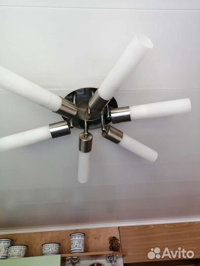 Люстра потолочная бу