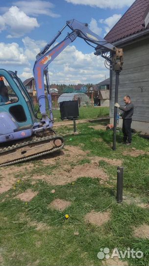 Винтовой фундамент