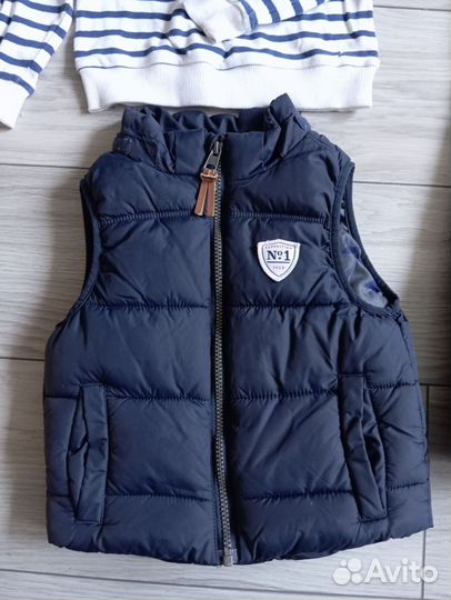 Пакет детских вещей мальчику 104-110 весна-осень