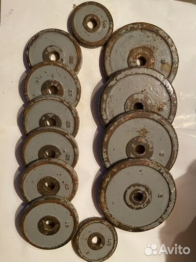 Гантели СССР 6 кг