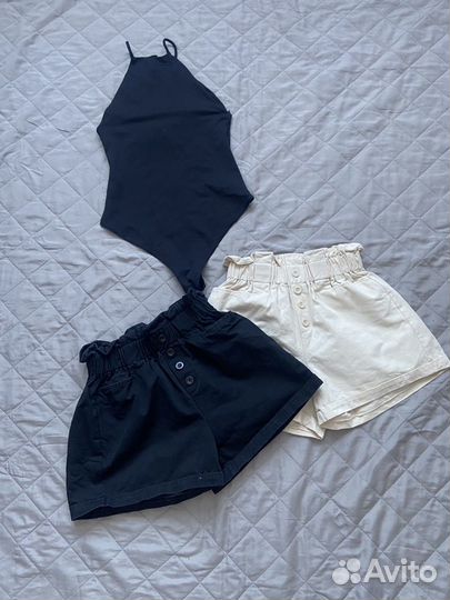 Шорты и боди zara 42