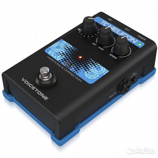 Вокальная педаль эффекта TC helicon voicetone C1