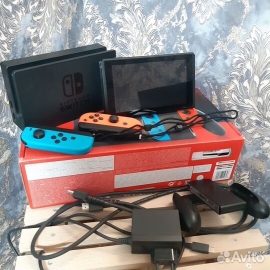 Nintendo switch +2 игры