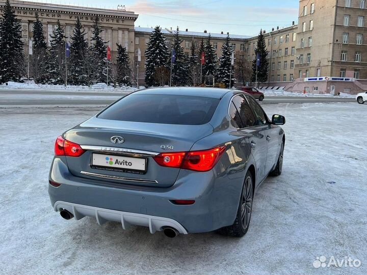 Infiniti Q50 2.0 AT, 2015, 117 000 км