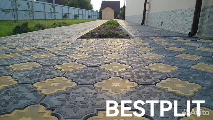 Тратуарня плитка работа (Под ключ)