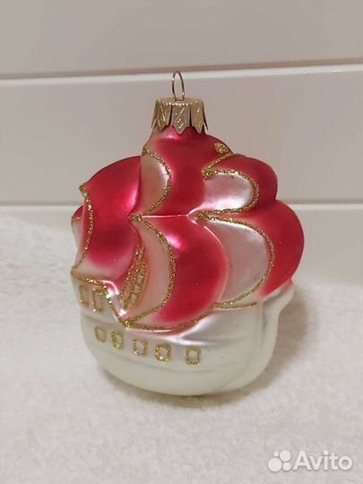Елочная игрушка Корабль Алые Паруса