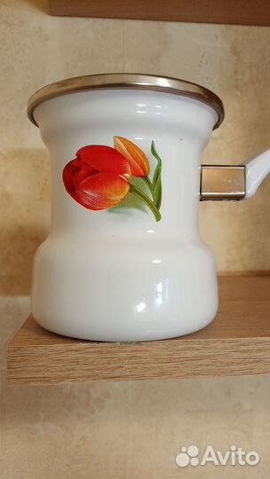 Турка эмалированная новая