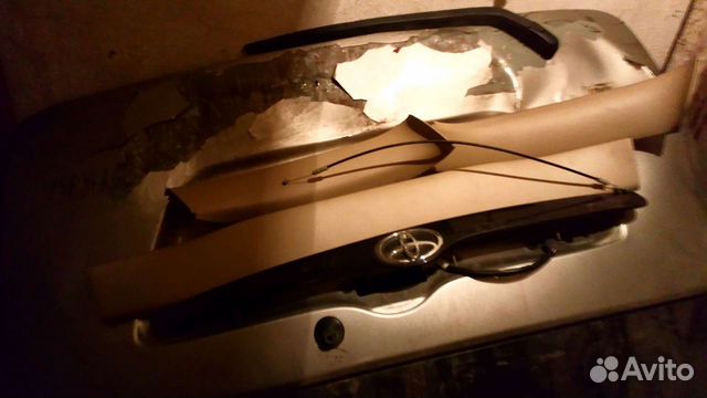 Накладка на дверь багажника Toyota Corolla Spacio