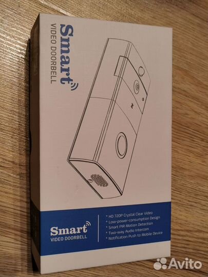 Комплект WiFi видеодомофона с облаком p2p