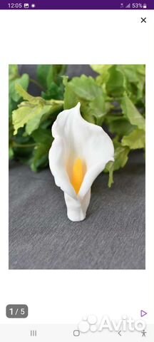 Силиконовый молд Кала