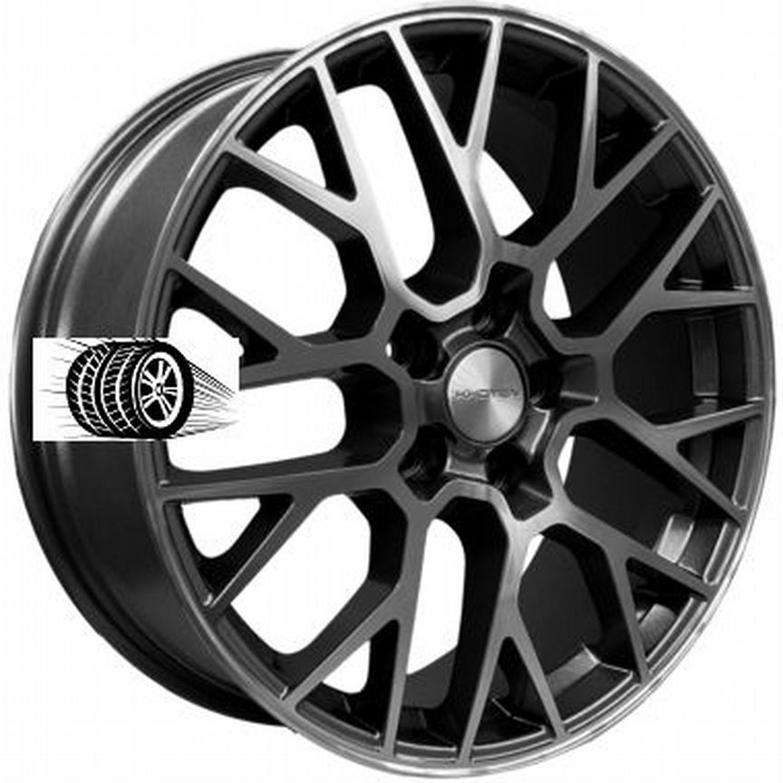 Литые диски Khomen Wheels 7×R18 5×114.3