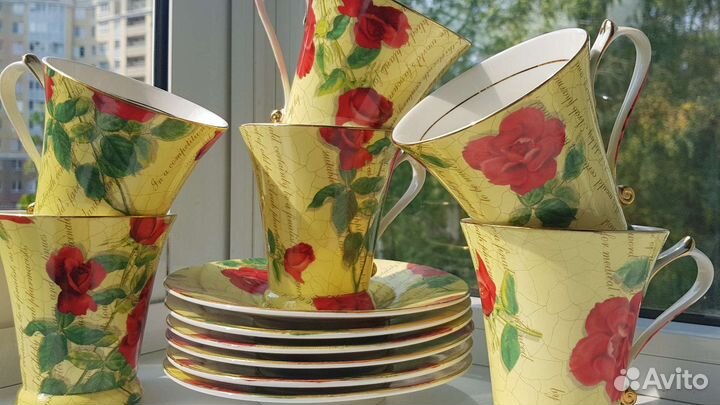 Чайный сервиз япония новый на 6 персон