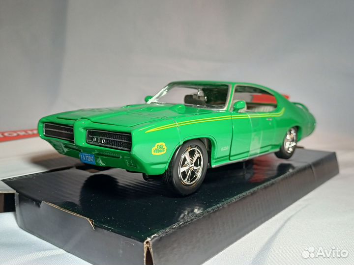 Модель Pontiac GTO Judge 1969 Motormax 1:24